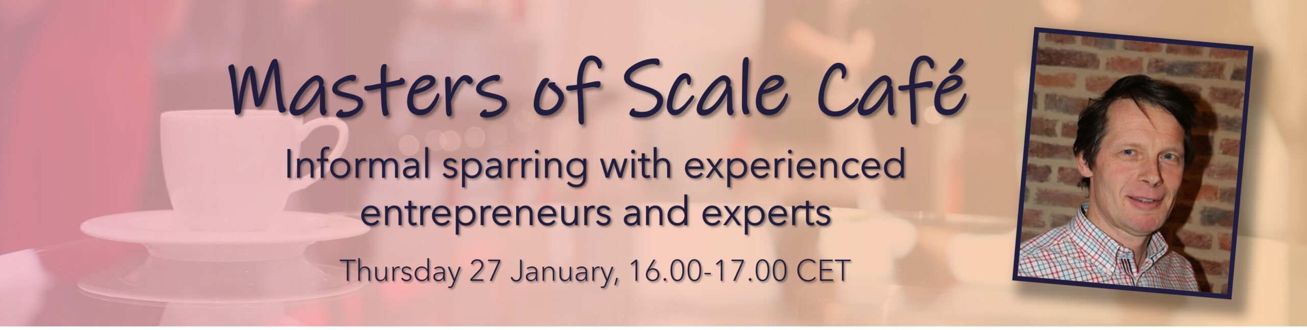 Masters of Scale Café with Dominique Coster